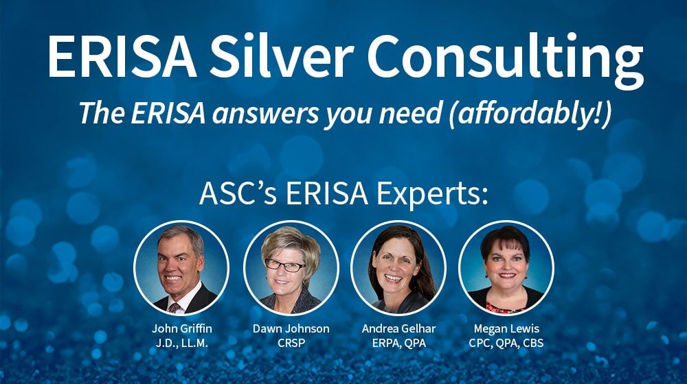 ASC's ERISA Consulting Team